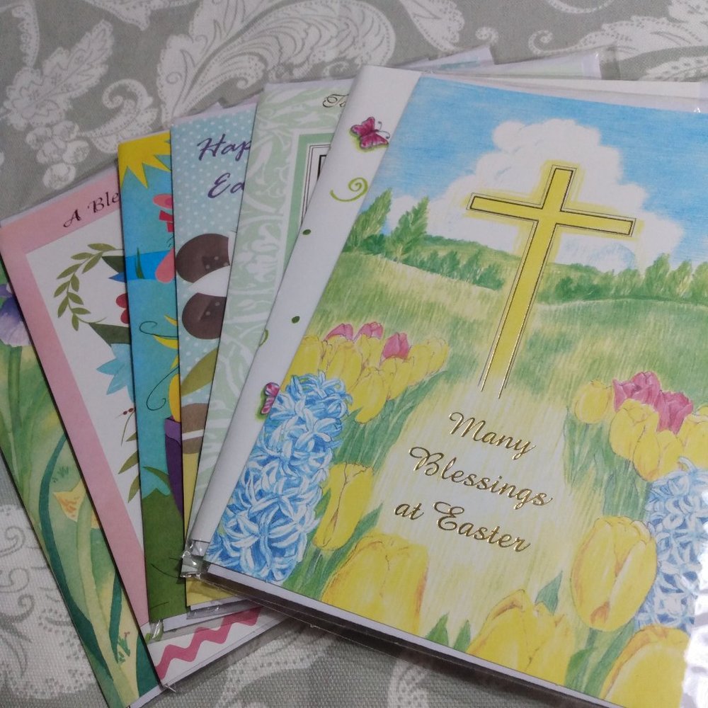 🎇New🎇 7 Easter Greeting Cards